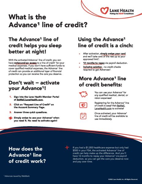 FSA Advance Line of Credit Program