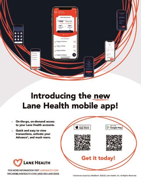 Lane Health Mobile App Flyer